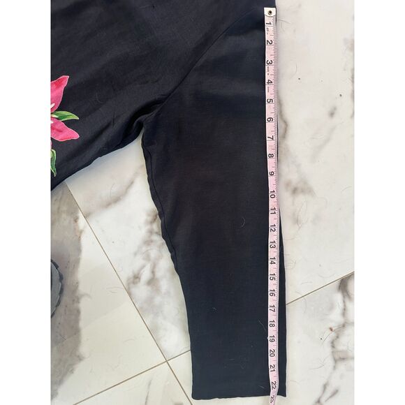 Pomodero black linen/viscose summer jacket.  Black.  US size 10 - Picture 9 of 12